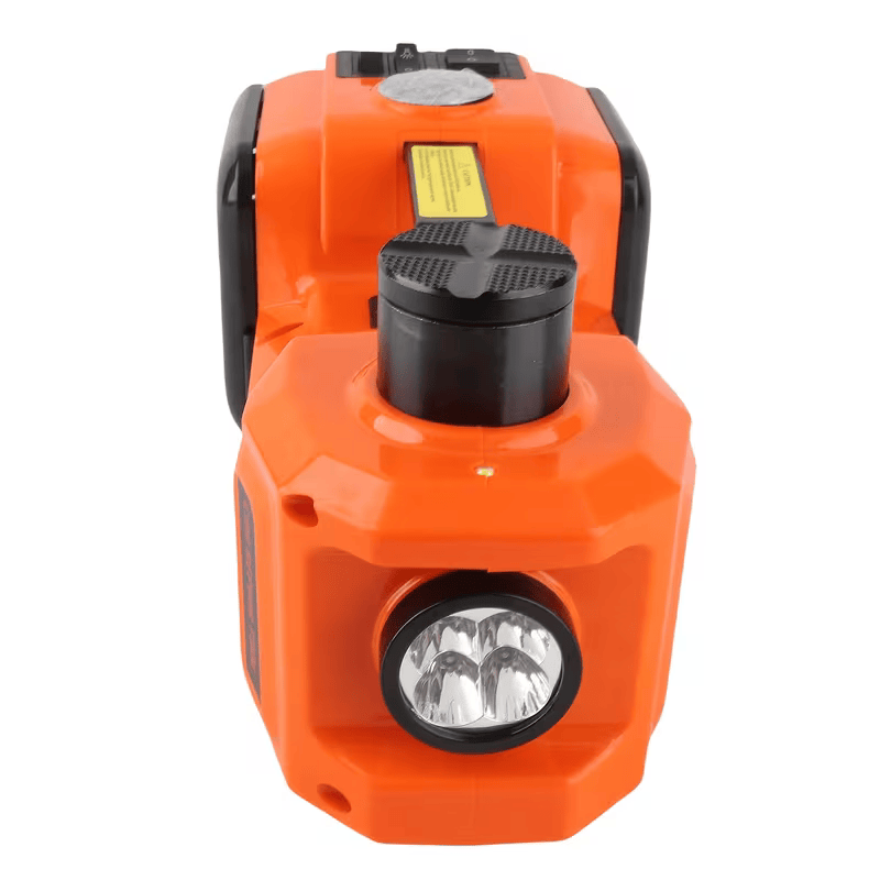 Top view of the 5-ton electric hydraulic car jack