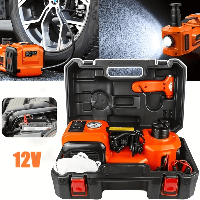 Rugged carry case holding the complete jack kit
